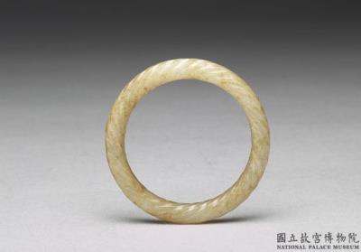 图片[2]-Jade Huan Ring with Skein Pattern, late Warring States Period to Western Han Dynasty-China Archive